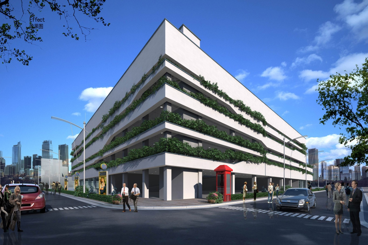 椒江城市发展中心停车楼项目